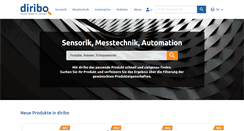 Desktop Screenshot of diribo.com